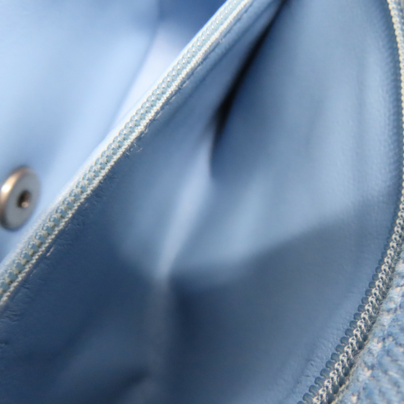 藍色 丹寧布 Coco 17 鍊帶 肩背包 AS3829【CHANEL 香奈兒】 AS3829-6