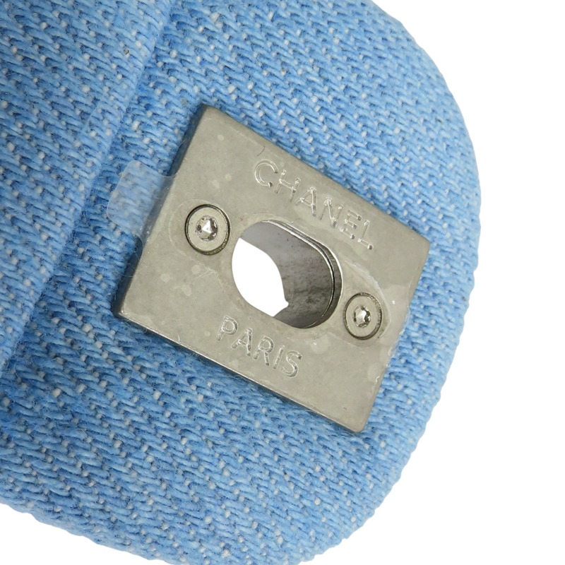 藍色 丹寧布 Coco 17 鍊帶 肩背包 AS3829【CHANEL 香奈兒】 AS3829-11