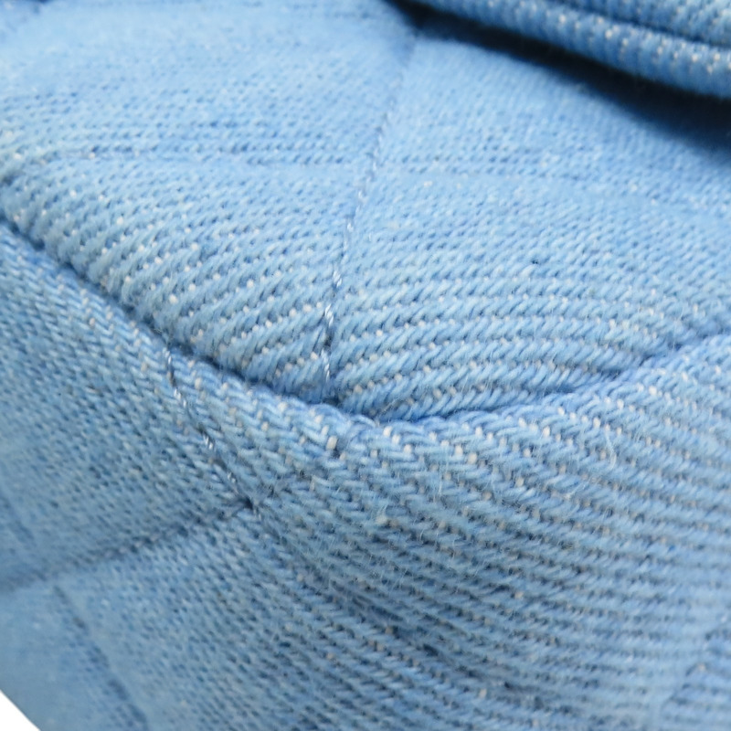 藍色 丹寧布 Coco 17 鍊帶 肩背包 AS3829【CHANEL 香奈兒】 AS3829-14