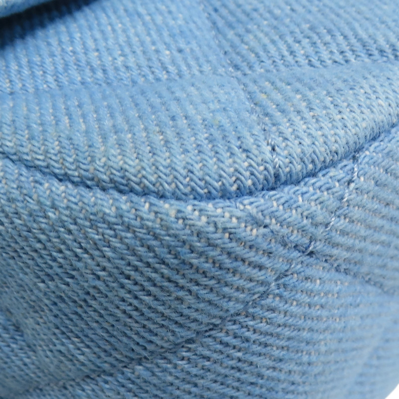 藍色 丹寧布 Coco 17 鍊帶 肩背包 AS3829【CHANEL 香奈兒】 AS3829-15