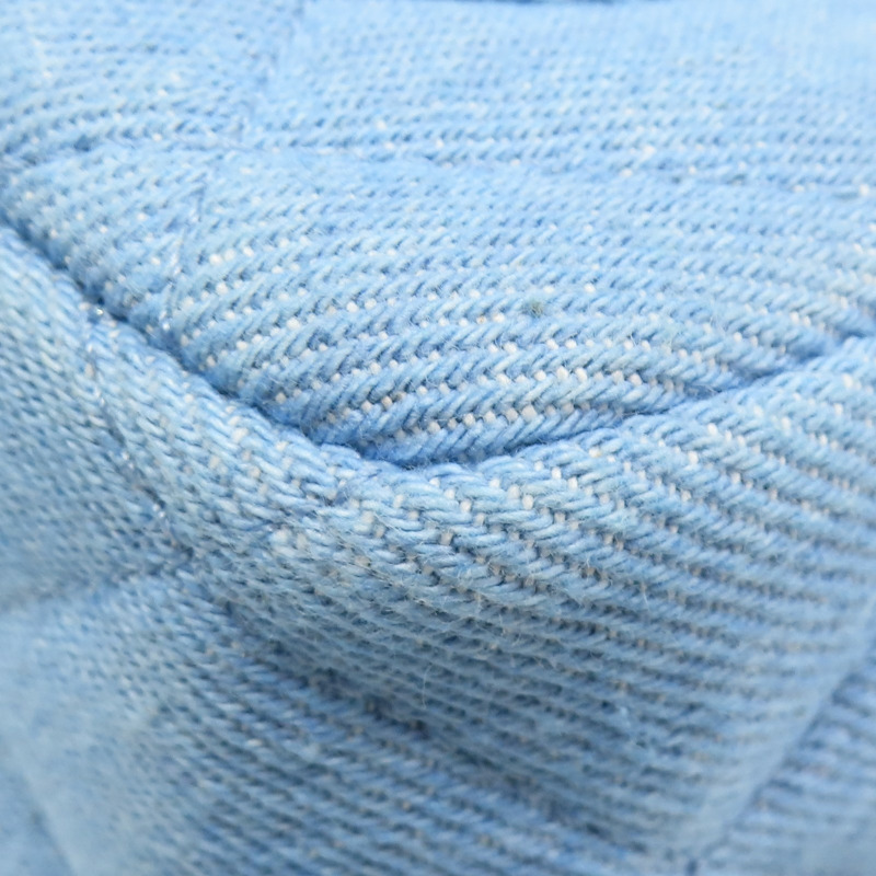 藍色 丹寧布 Coco 17 鍊帶 肩背包 AS3829【CHANEL 香奈兒】 AS3829-16