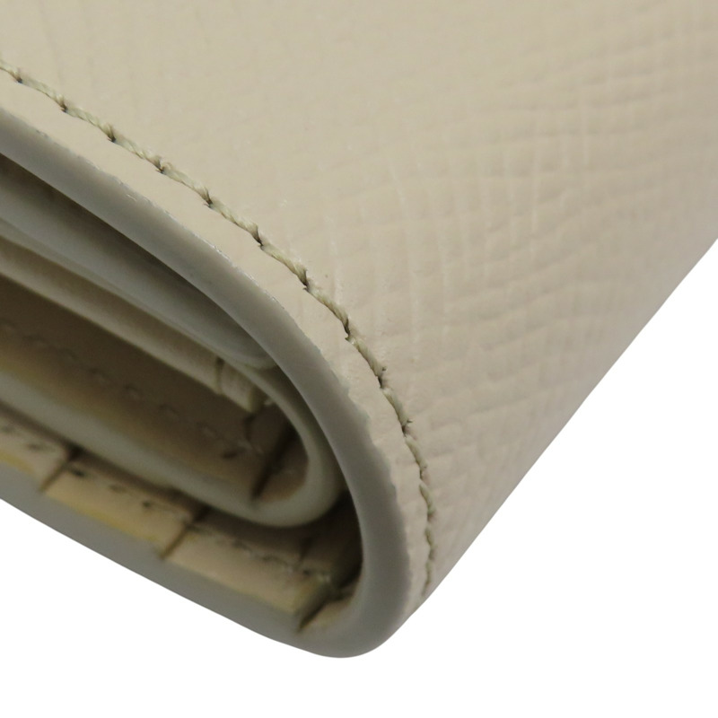 杏色 牛皮 金扣 三折短夾 10B573BEL【CELINE 賽琳】 10B573BEL-13