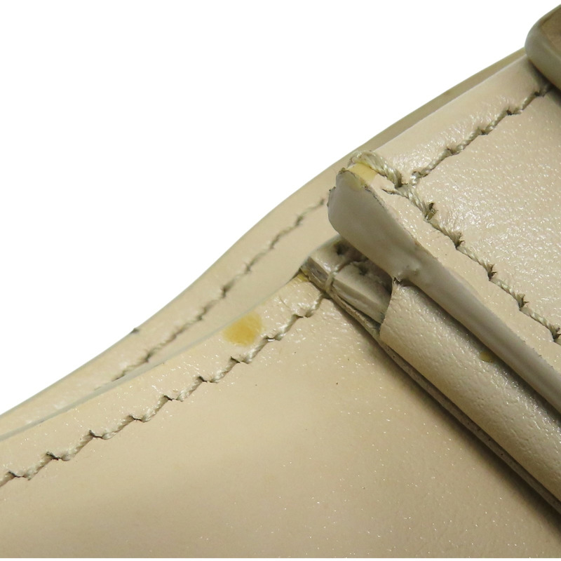 杏色 牛皮 金扣 三折短夾 10B573BEL【CELINE 賽琳】 10B573BEL-16