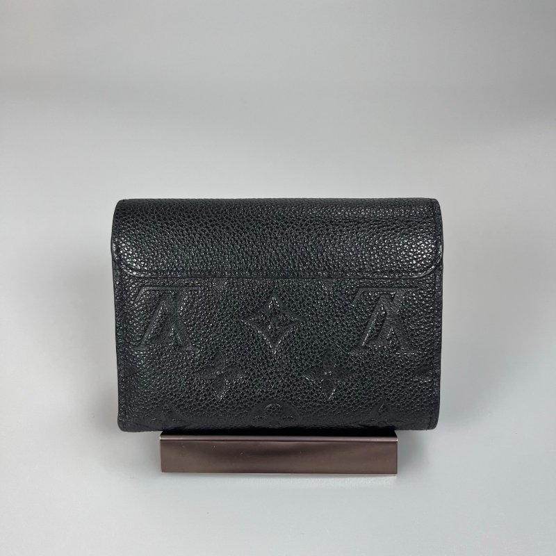 LV M62184 黑壓紋Pont-Neuf短夾-1