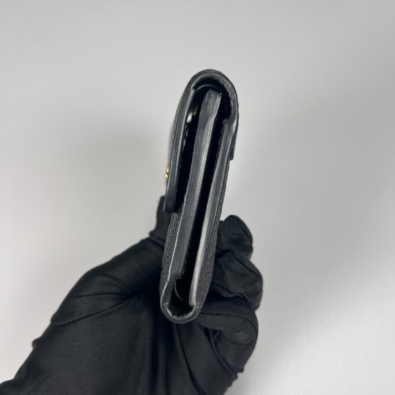 LV M62184 黑壓紋Pont-Neuf短夾-3