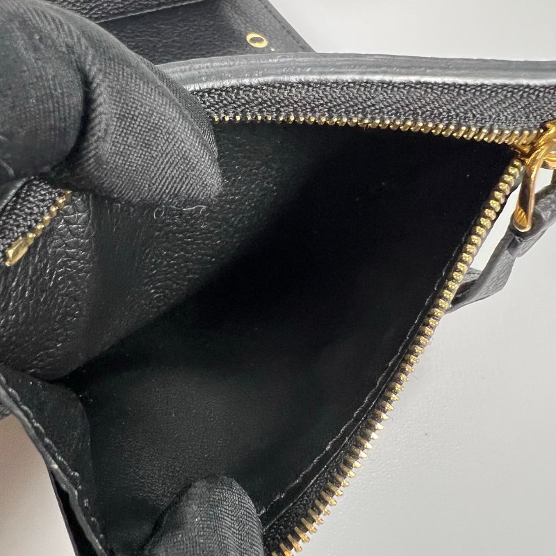 LV M62184 黑壓紋Pont-Neuf短夾-6