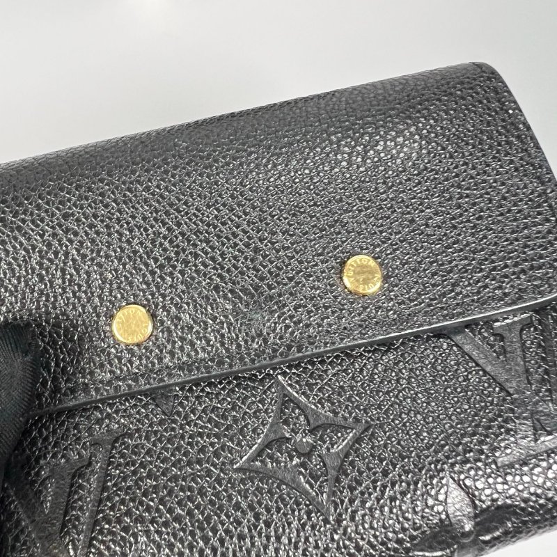 LV M62184 黑壓紋Pont-Neuf短夾-8