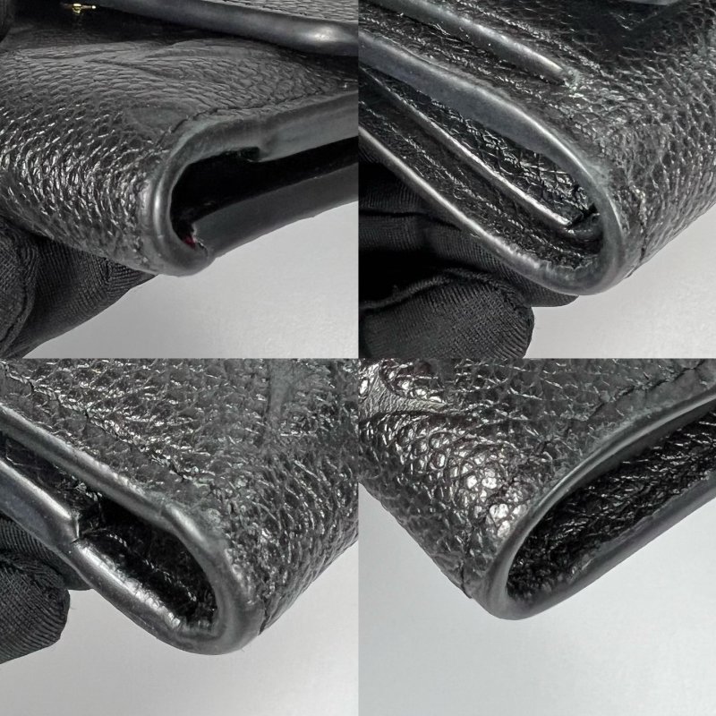 LV M62184 黑壓紋Pont-Neuf短夾-9
