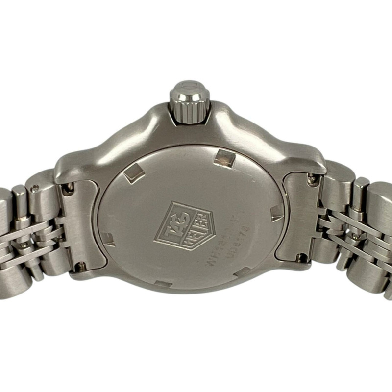 TAG HEUER 專業腕錶 WH1312-K1 不鏽鋼銀色石英模擬顯示灰色錶盤女士腕錶-4
