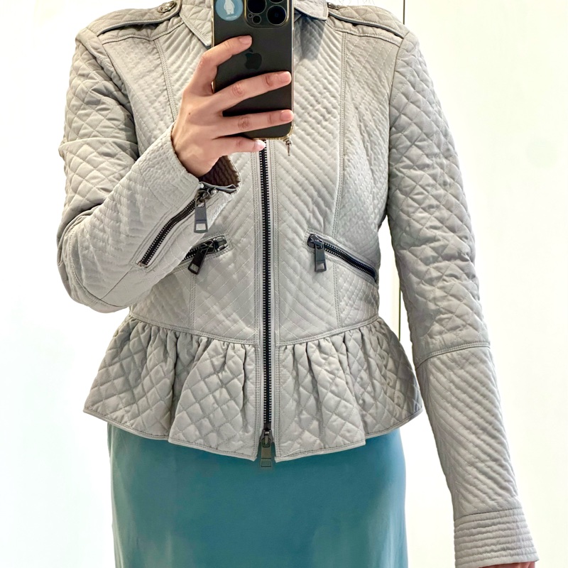 Burberry 菱格外套-0