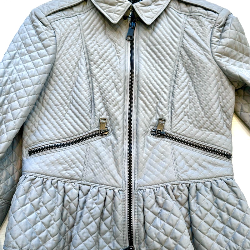 Burberry 菱格外套-4