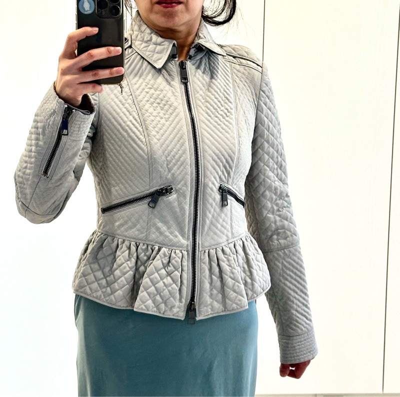 Burberry 菱格外套-11