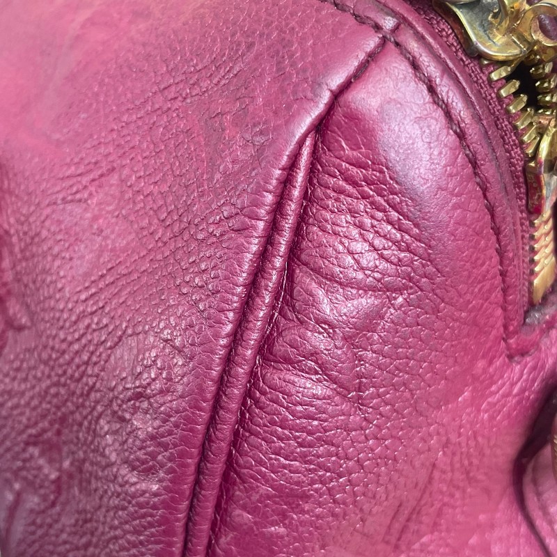 LV SPEEDY25紅色全皮波士頓-15