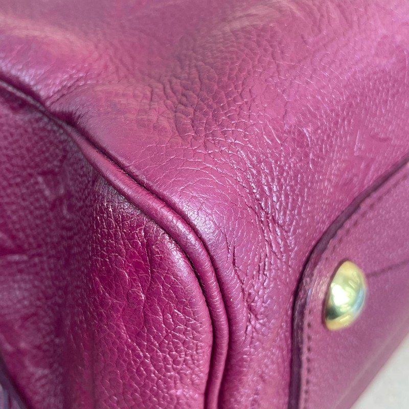 LV SPEEDY25紅色全皮波士頓-28