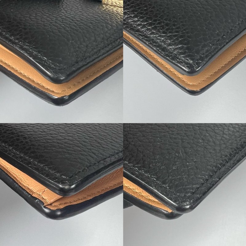 LV M81330/晶片款 黑Capucines對開長夾-10