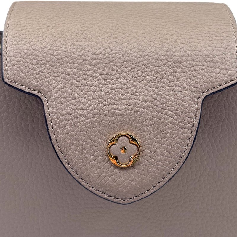 [ 2397 ] 路易威登 LOUIS VUITTON Capucines 中號 卡其色  牛皮-7