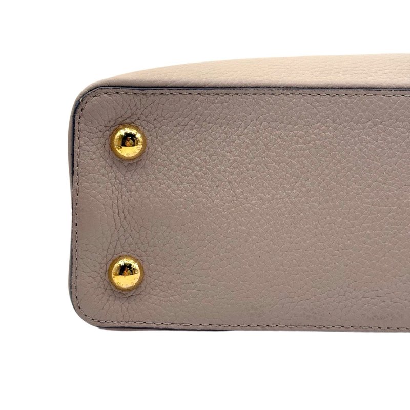 [ 2397 ] 路易威登 LOUIS VUITTON Capucines 中號 卡其色  牛皮-8