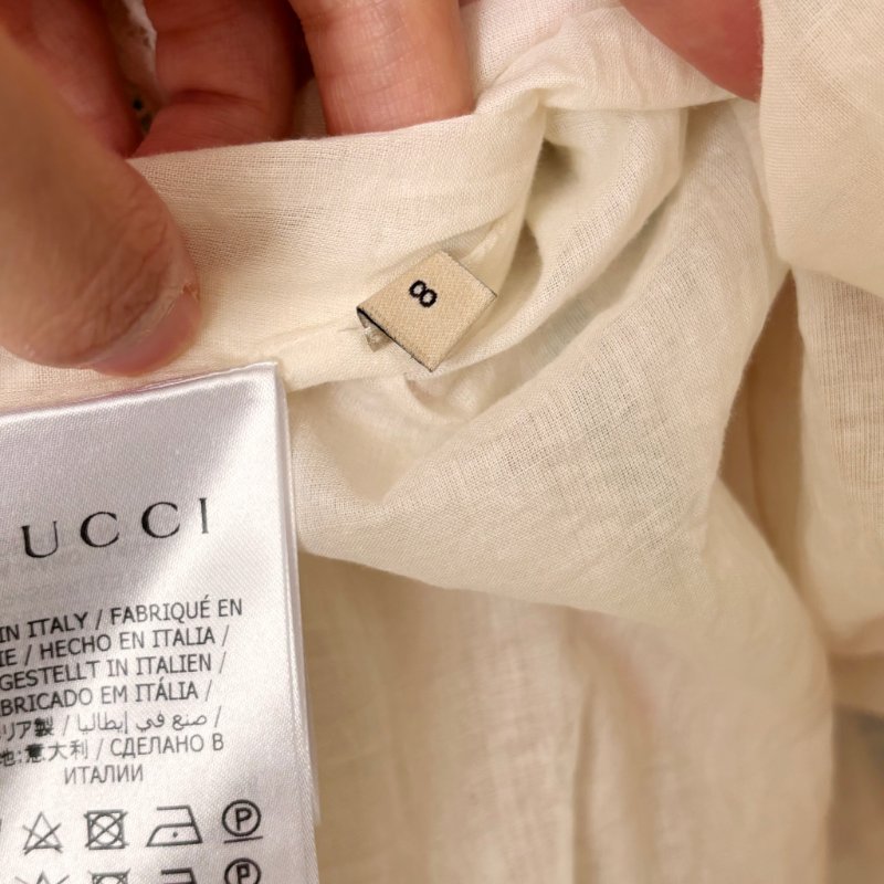 ::GUCCI:: 8號童裝 蕾絲邊 彩色條紋 浪漫可愛小洋裝 女童-14