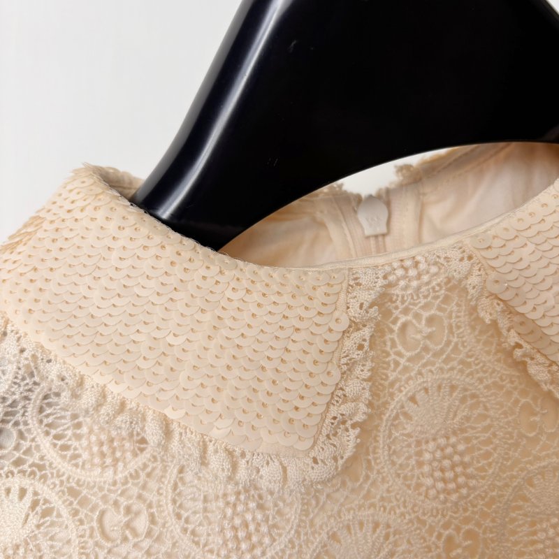 ::GUCCI:: 8號童裝 蕾絲邊浪漫可愛小洋裝 女童-16