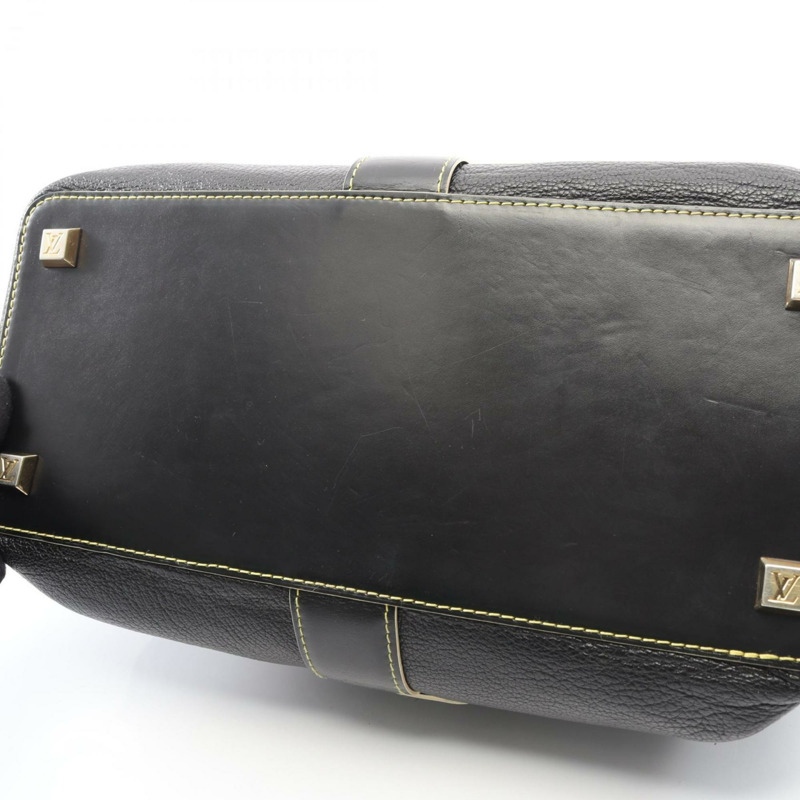 路易威登 Angenieux PM Suhali Noir 手提包，皮革，女士，黑色，M91805-5