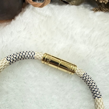 LV 手環 白棋盤格 Damier系列 LOUIS VUITTON M6607F-14