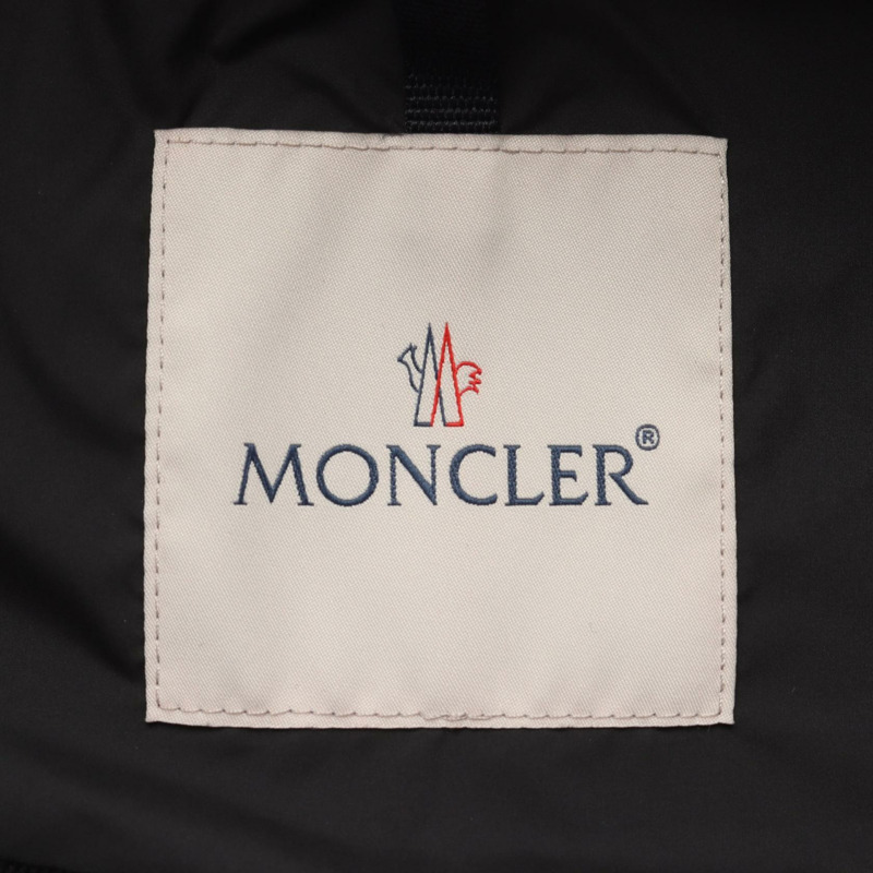 MONCLER GOUILLES 其他夾克 聚酯纖維 黑色 二手 男款-3