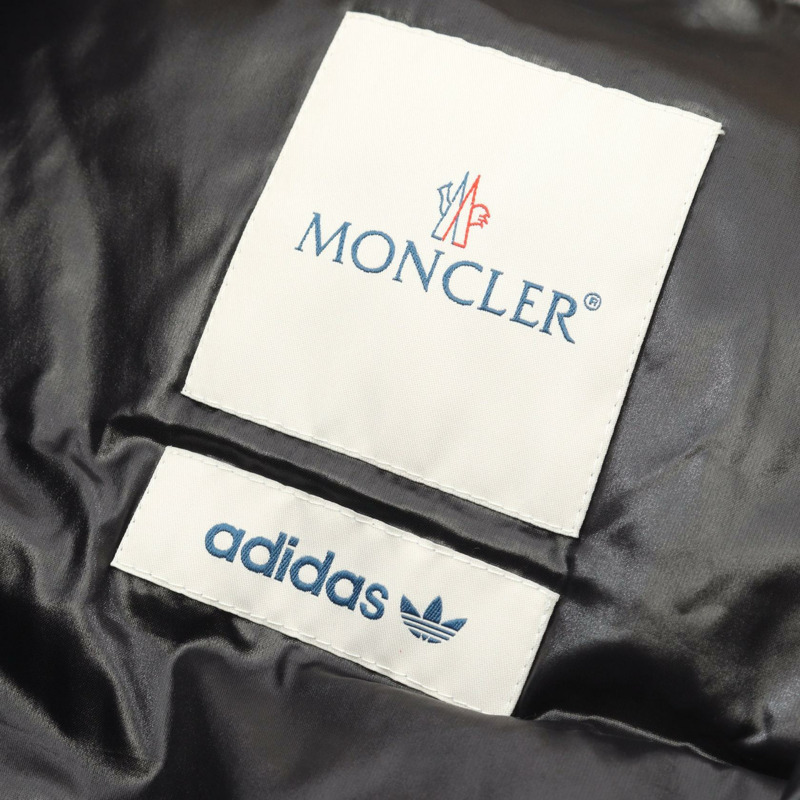 MONCLER GENIUS × Adidas Originals BOZON 羽絨背心 尼龍 米色 #0 二手 女款-2