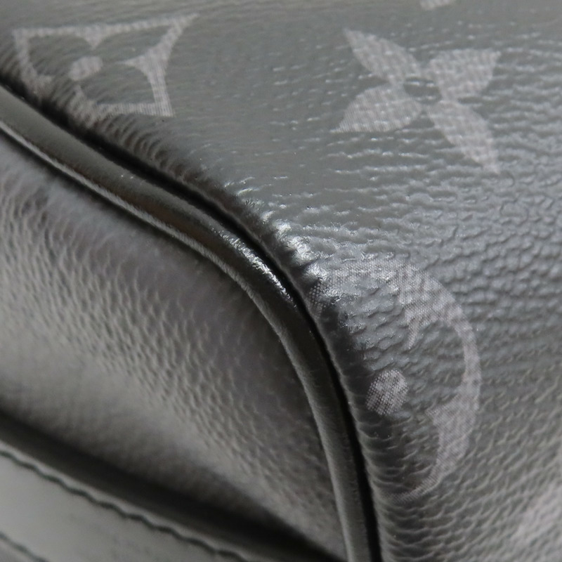 黑色 原花 Eclipse帆布 Keepall Bandouliere 25 兩用包【LOUIS VUITTON LV 路易威登】 M46271-12
