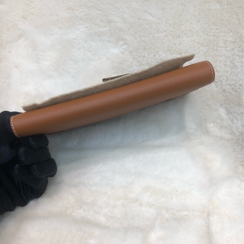 Hermes Kelly Wallet Epsom 金棕 XC012-6