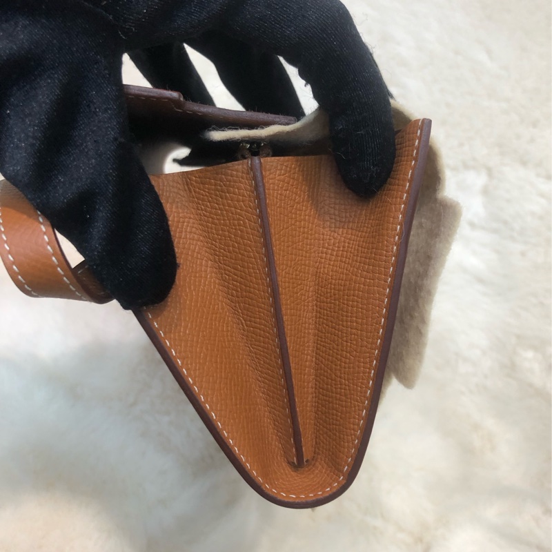 Hermes Kelly Wallet Epsom 金棕 XC012-7