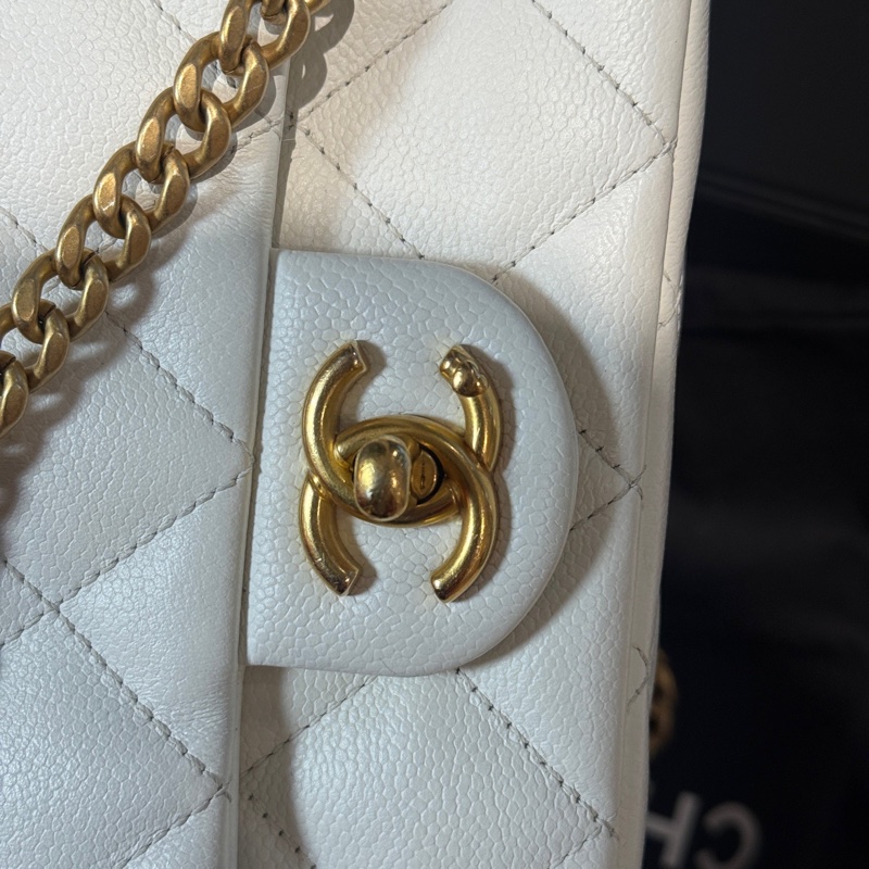 Chanel 愛心調節扣 方胖-6