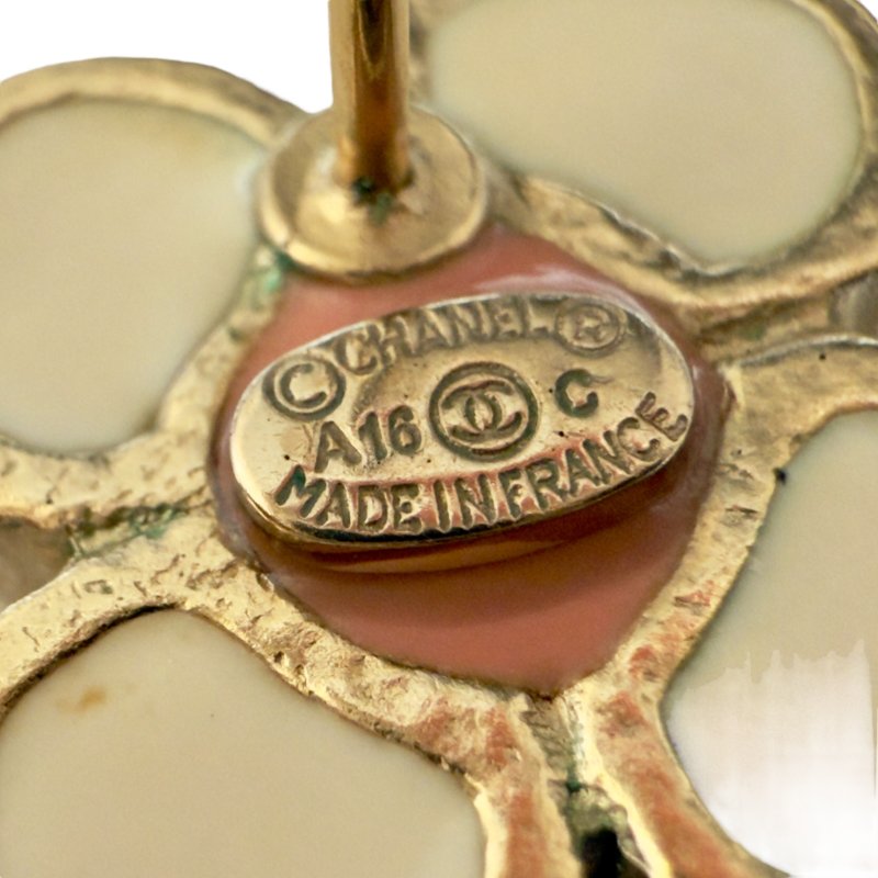 CHANEL CC 花朵 耳環-7