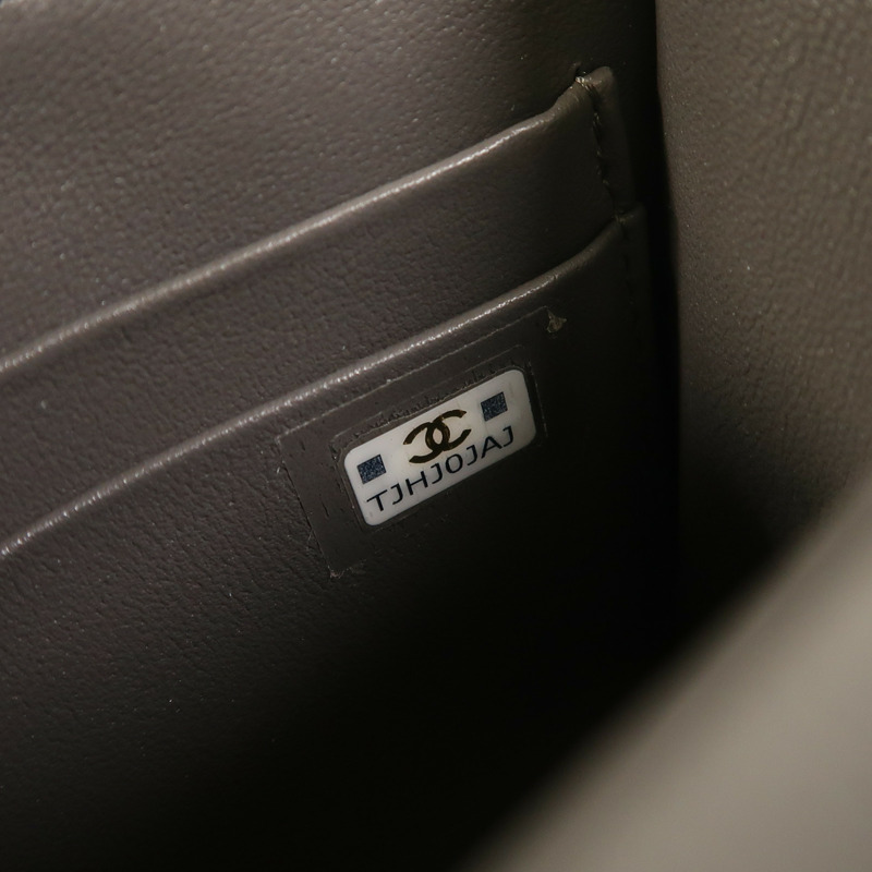 CHANEL 羊皮皮革2 Way Shoulder金扣手挽肩背兩用袋-6