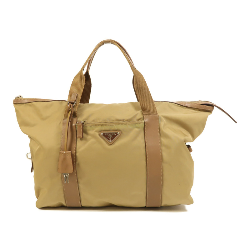 PRADA 尼龍Shoulder Bag銀扣肩背袋-0