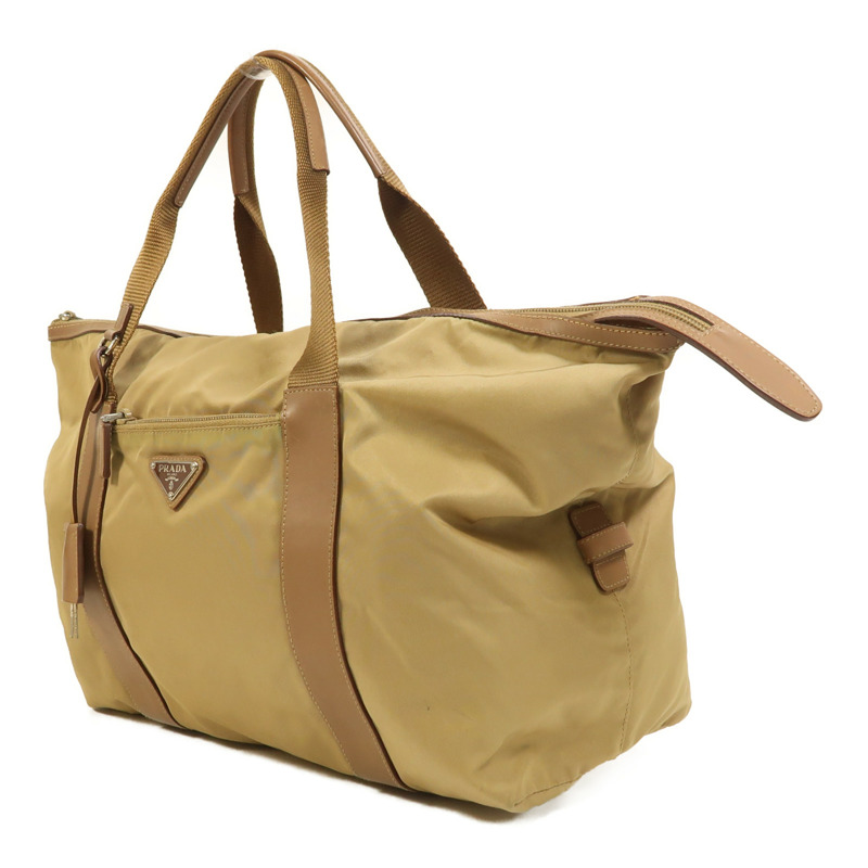 PRADA 尼龍Shoulder Bag銀扣肩背袋-2