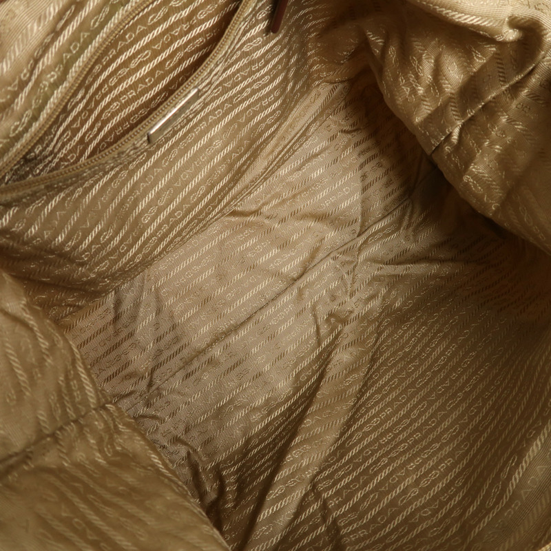 PRADA 尼龍Shoulder Bag銀扣肩背袋-4