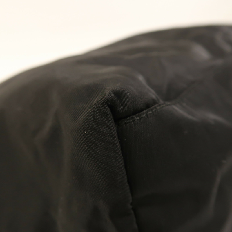 PRADA 尼龍Shoulder Bag銀扣肩背袋-10