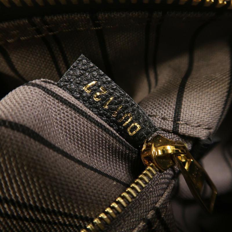 LOUIS VUITTON Monogram Empreinte Speedy Bandouliere金扣手挽肩背兩用袋-6