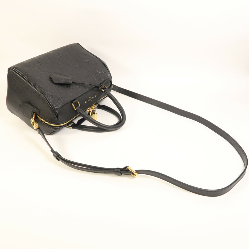 LOUIS VUITTON Monogram Empreinte Speedy Bandouliere金扣手挽肩背兩用袋-7