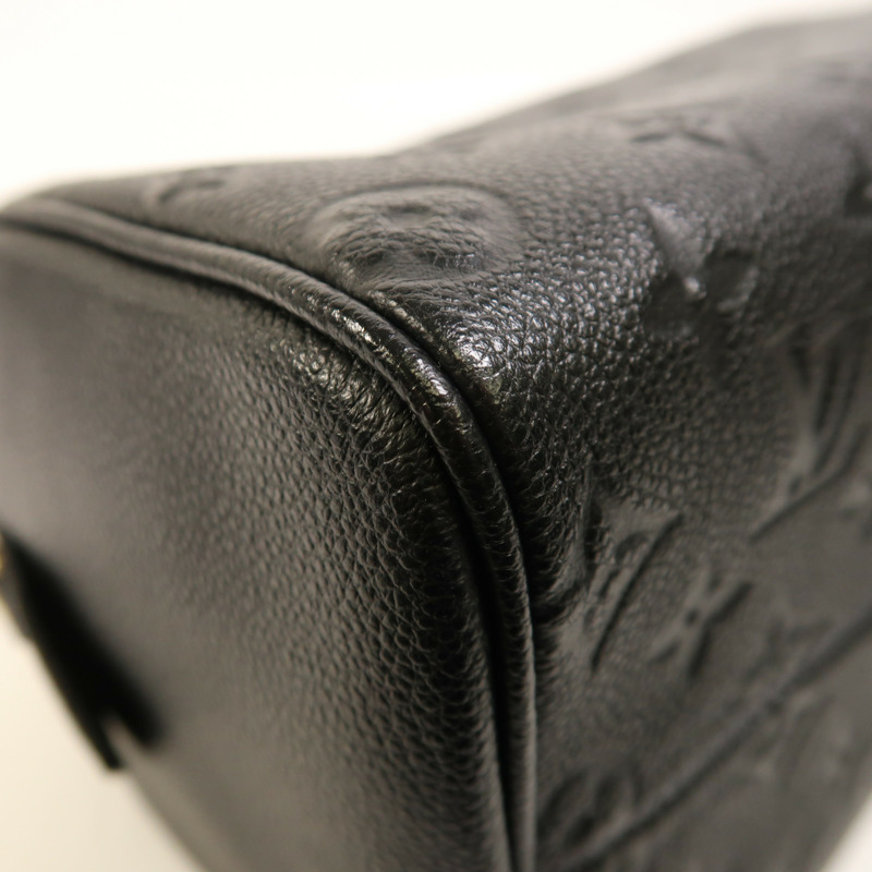 LOUIS VUITTON Monogram Empreinte Speedy Bandouliere金扣手挽肩背兩用袋-12