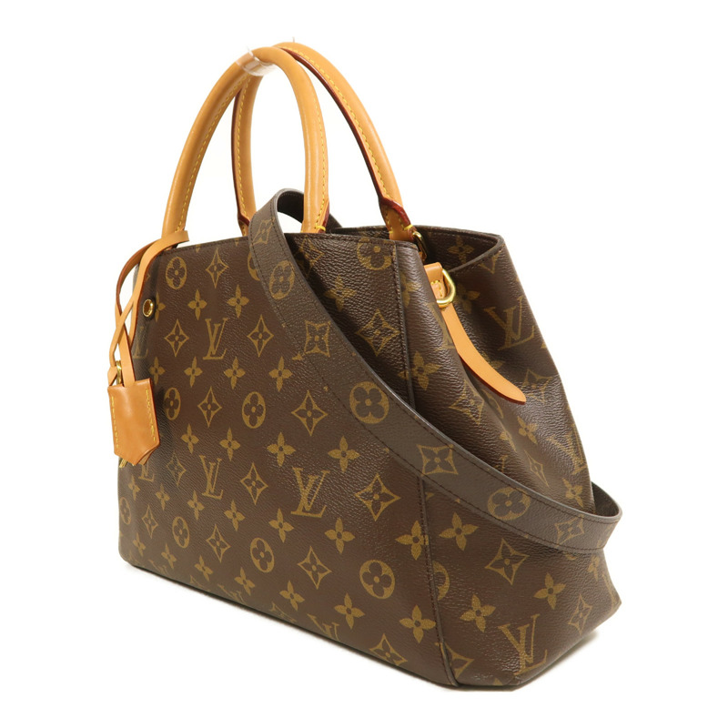 LOUIS VUITTON Monogram Montaigne MM金扣手挽肩背兩用袋-2