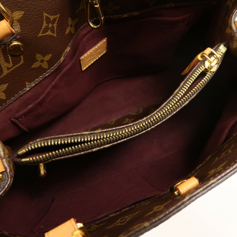 LOUIS VUITTON Monogram Montaigne MM金扣手挽肩背兩用袋-4