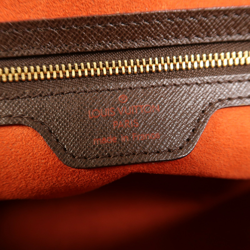 LOUIS VUITTON Damier Triana金扣手挽袋-5