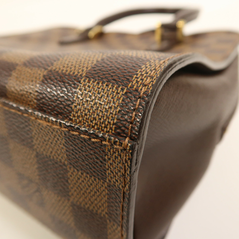LOUIS VUITTON Damier Triana金扣手挽袋-10