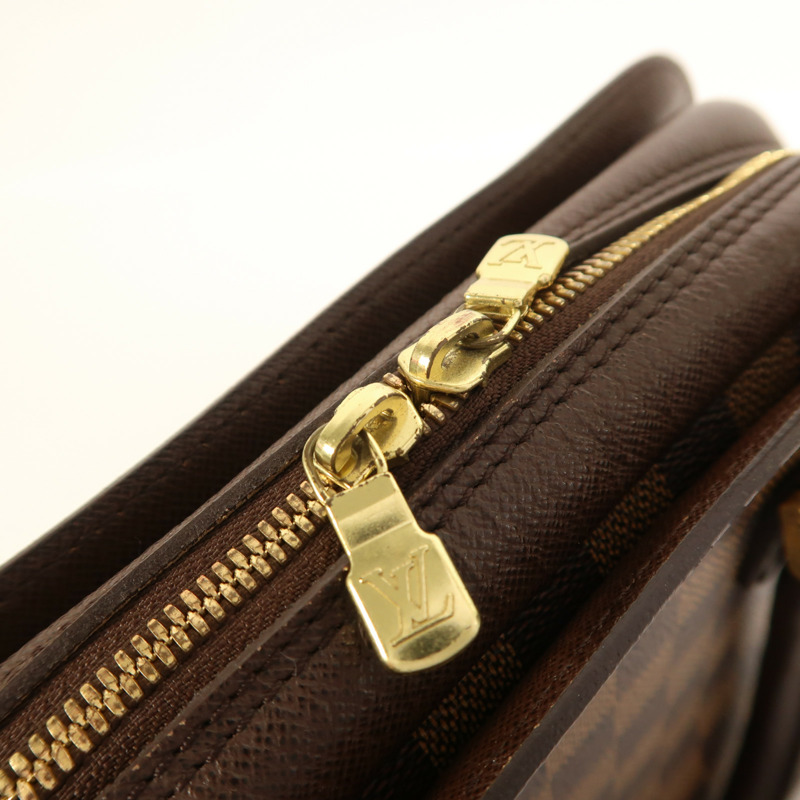 LOUIS VUITTON Damier Triana金扣手挽袋-12