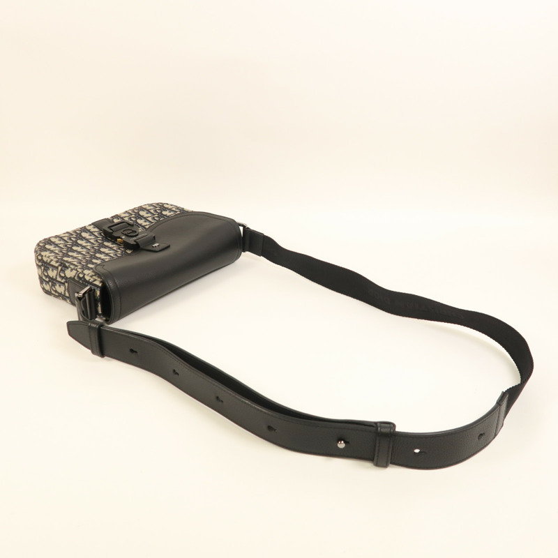 Dior 帆布Saddle肩背袋-7