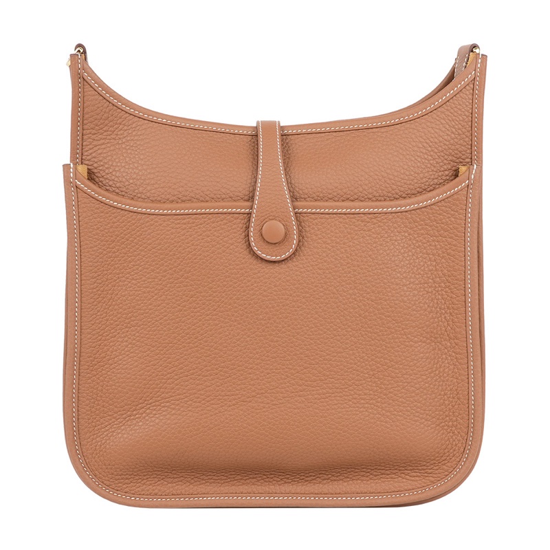 金釦 Evelyne 29 斜背包 (金棕色)-2