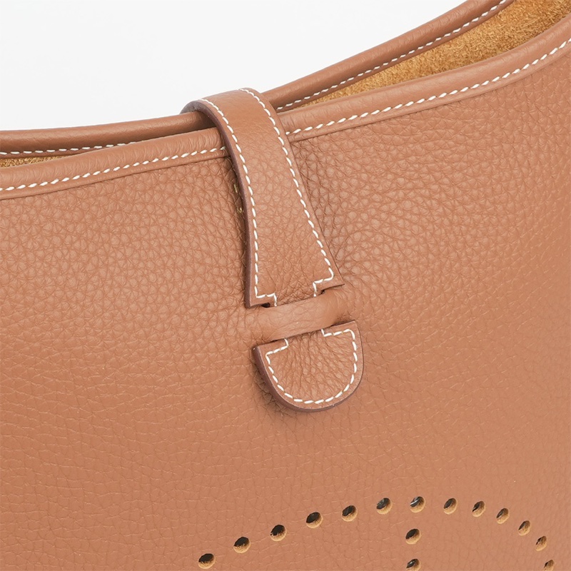 金釦 Evelyne 29 斜背包 (金棕色)-6