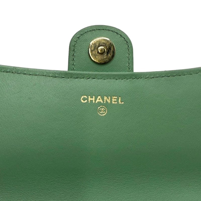 [ 2506 ] 香奈兒 CHANEL CF 粉色 中號 牛皮-5