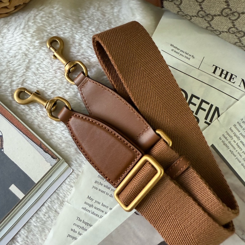 GG Emblem 迷你拉鍊斜背包(烏木/深棕色)-7